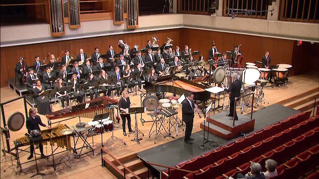 Joseph Schwantner - Luminosity - UT AUSTIN Wind Ensemble 05.01.2016 image