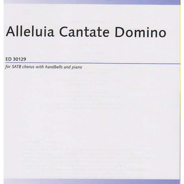Alleluia Cantate Domino- Song I from Chapel Music